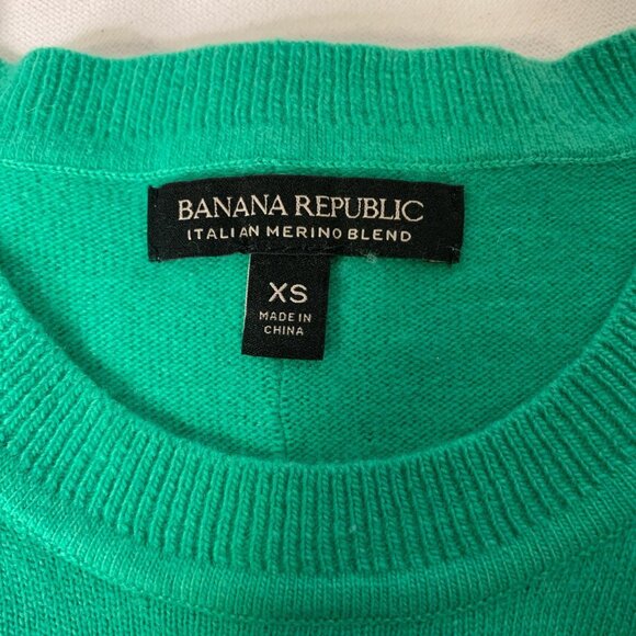 Green Banana Republic Italian merino - Picture 3 of 7
